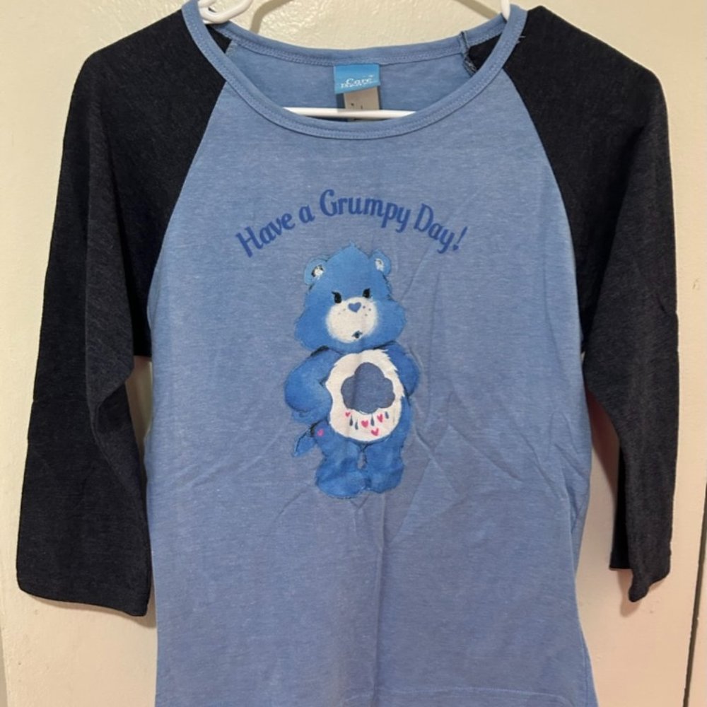 NWT Care Bears Grumpy Tee - L